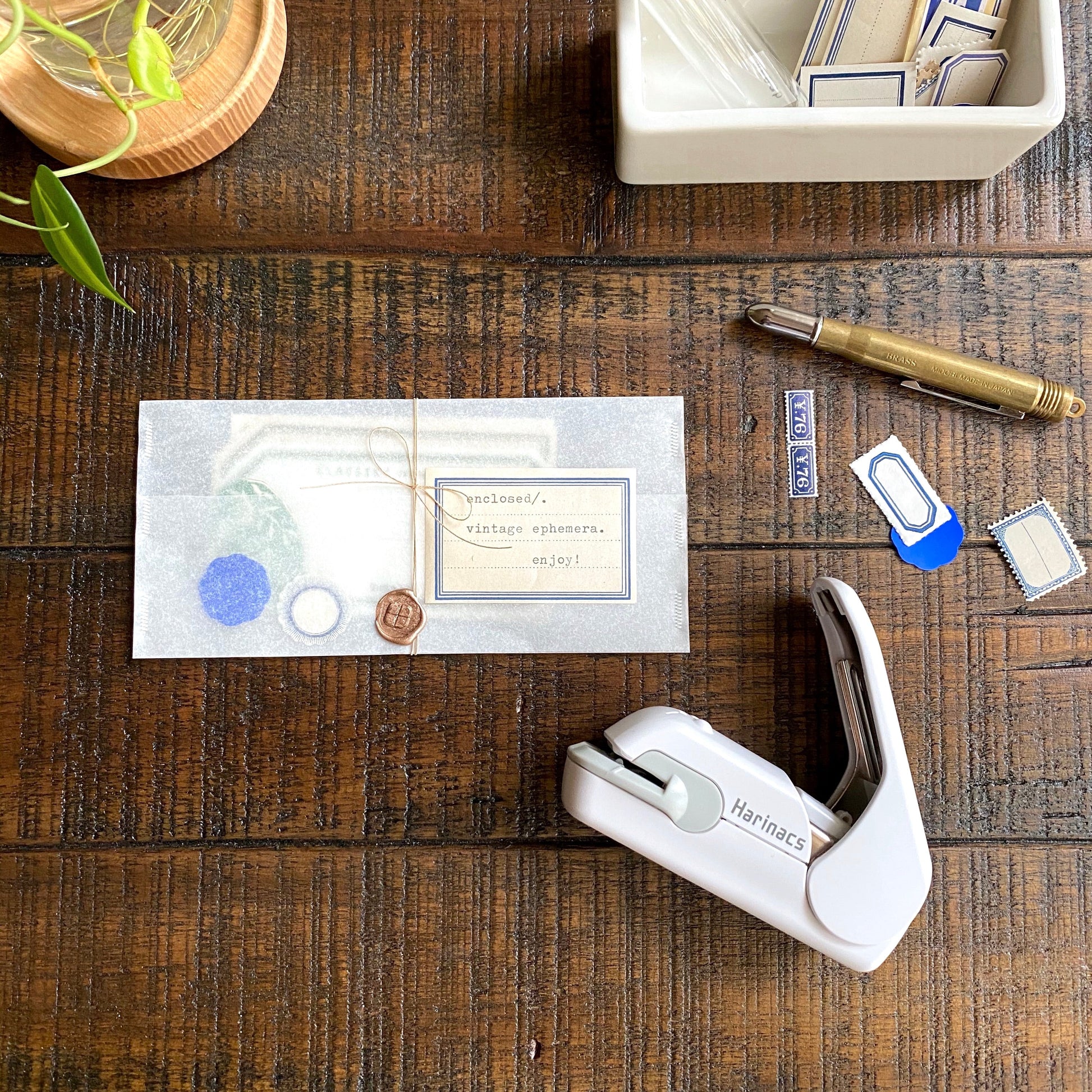 [Kokuyo] Harinacs Press //  Staple-free Stapler
