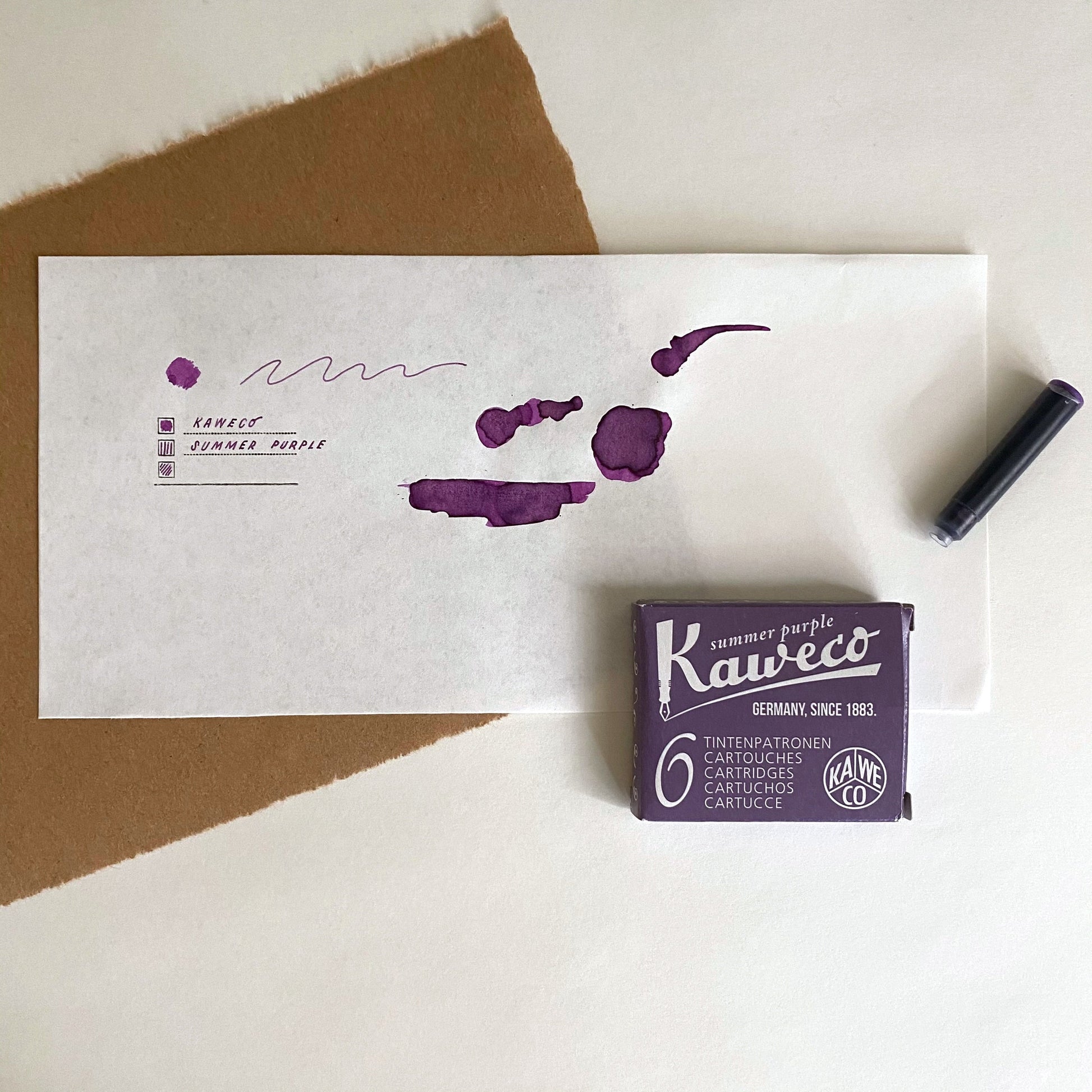 [Kaweco] Ink Cartridge (pack of 6)