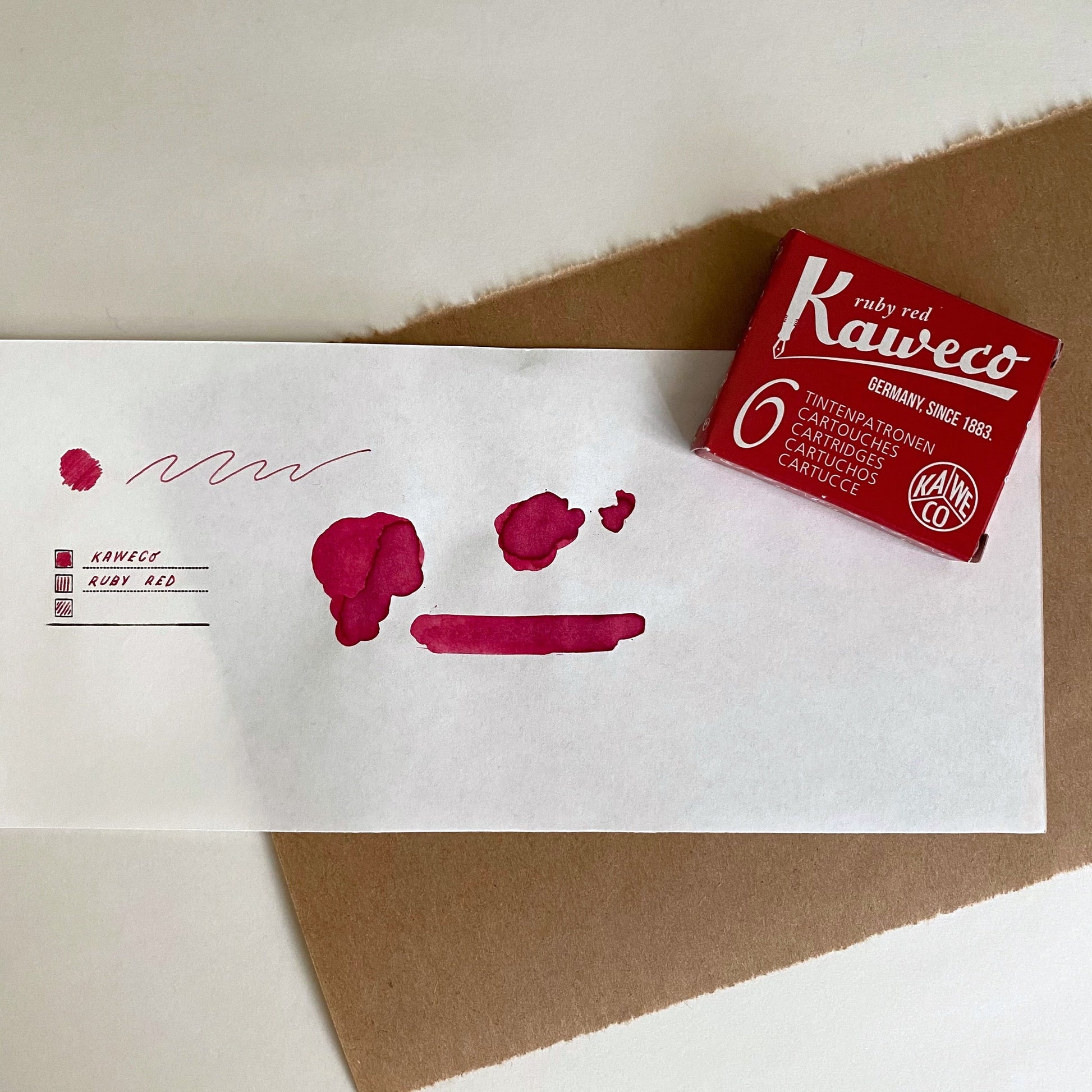 [Kaweco] Ink Cartridge (pack of 6)