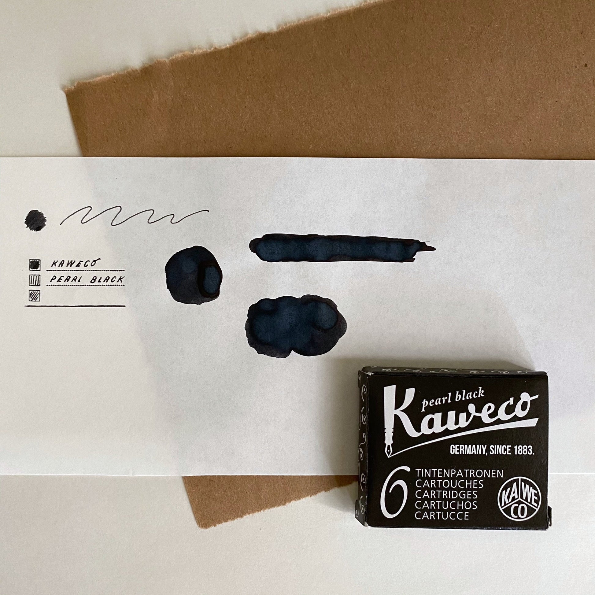 [Kaweco] Ink Cartridge (pack of 6)